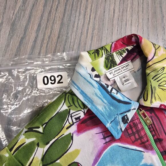 St. John Sport By Marie Gray Tropical Jacket Size XS 2-4 - Picture 13 of 13